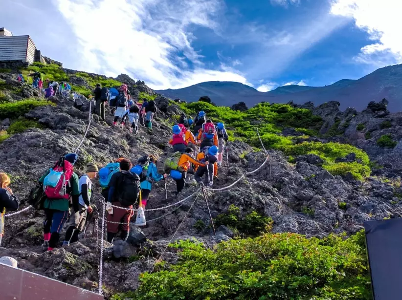 Mount Fuji climbing season Mount Fuji climbing season