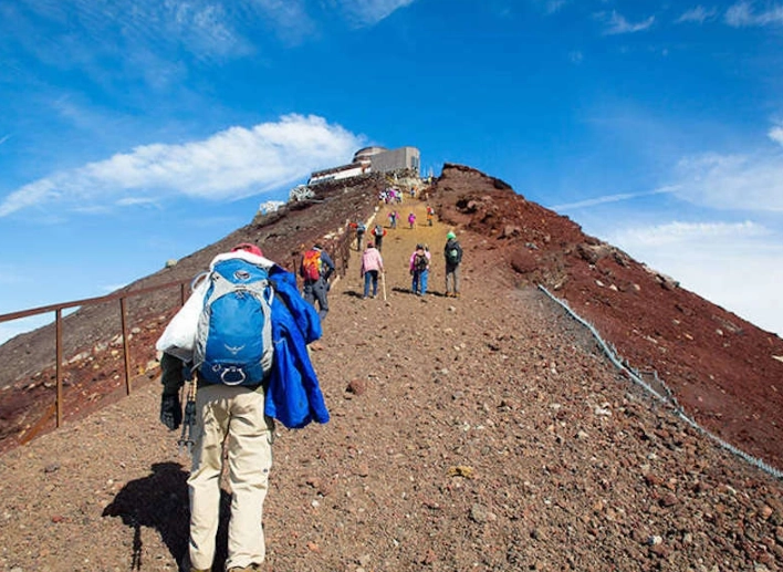 Fuji climbing distance