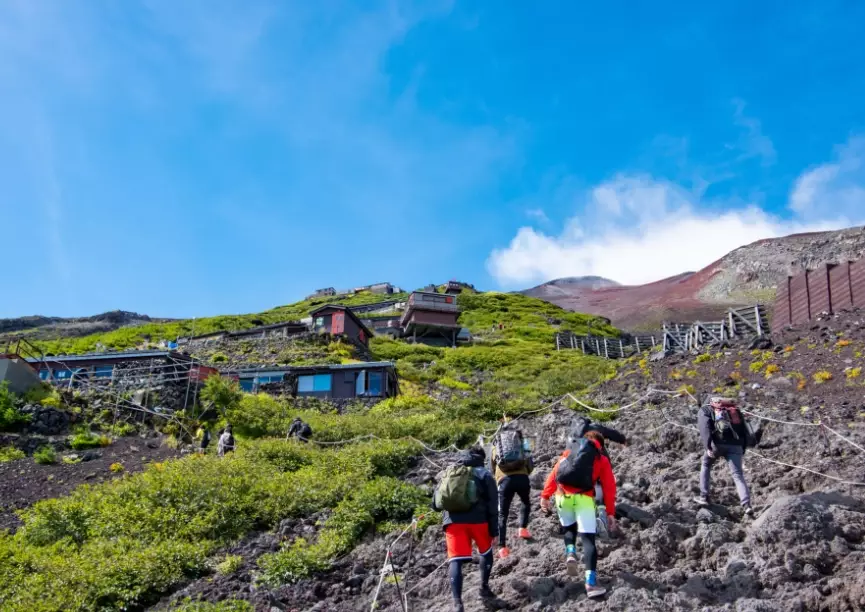 Fuji climbing distance