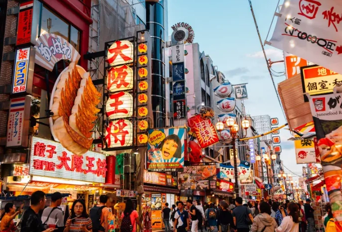 Dotonbori food street