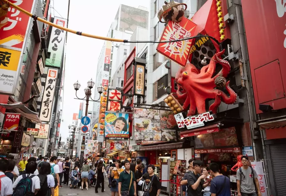 Osaka street food guide