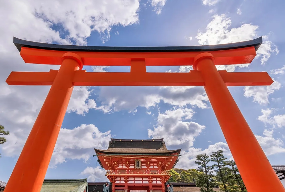 Kyoto temple gates