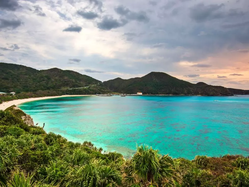 nicest beaches Japan