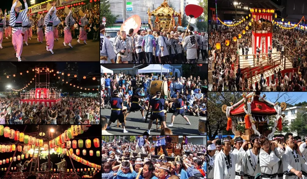 best time for Japanese festivals