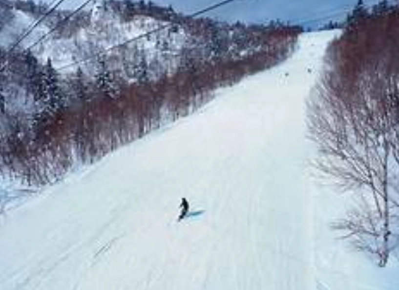 family skiing Hokkaido