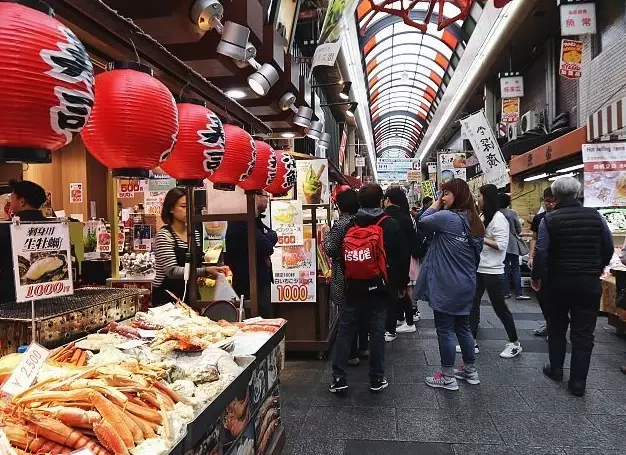 best street food in Osaka