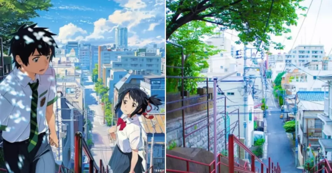 real life anime spots Japan