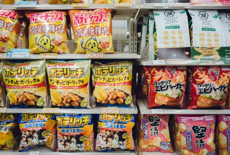 convenience store snacks Japan