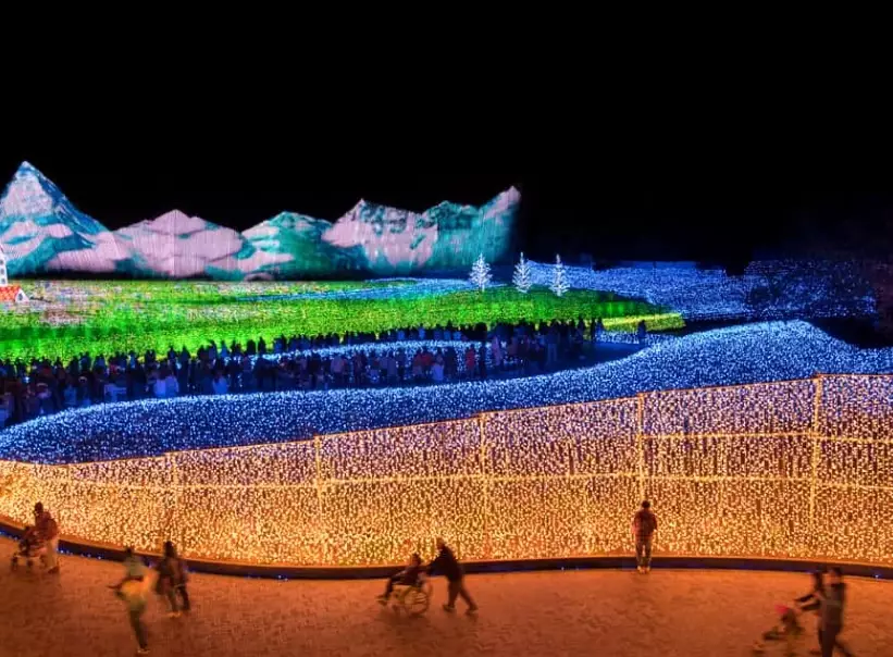 free winter illuminations japan