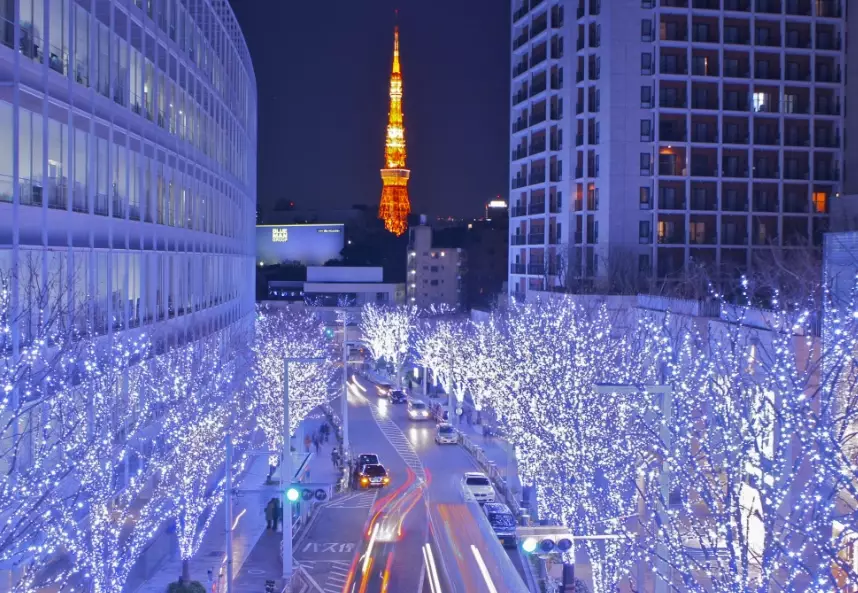 japan winter lights free