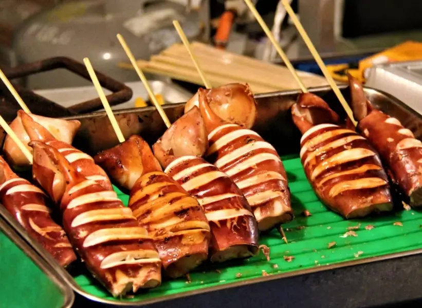 Japanese street food Japanese street food