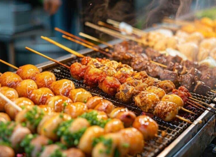 Japanese street food Japanese street food