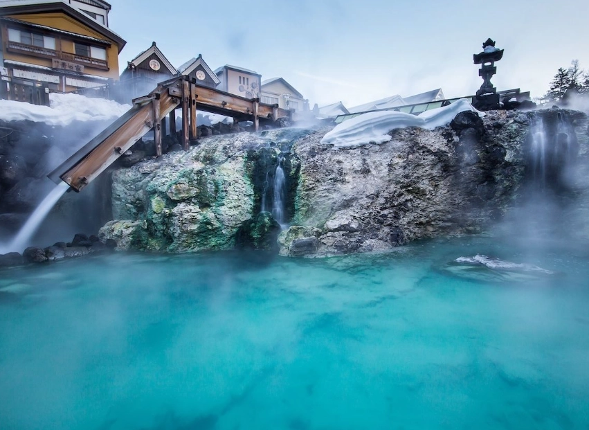 Japanese hot springs