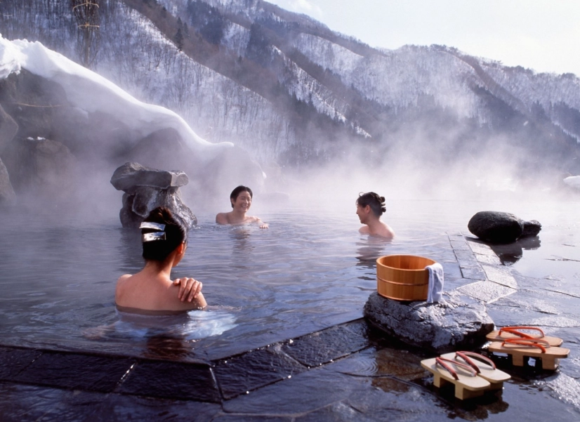 Japanese hot springs