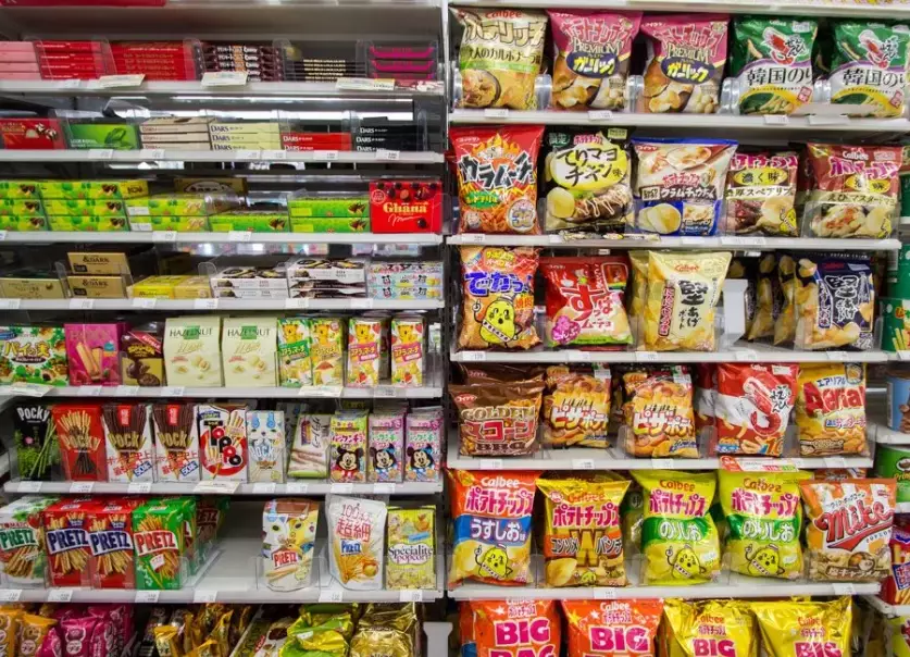 Japanese konbini food