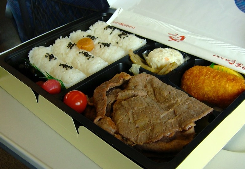 Japanese train food