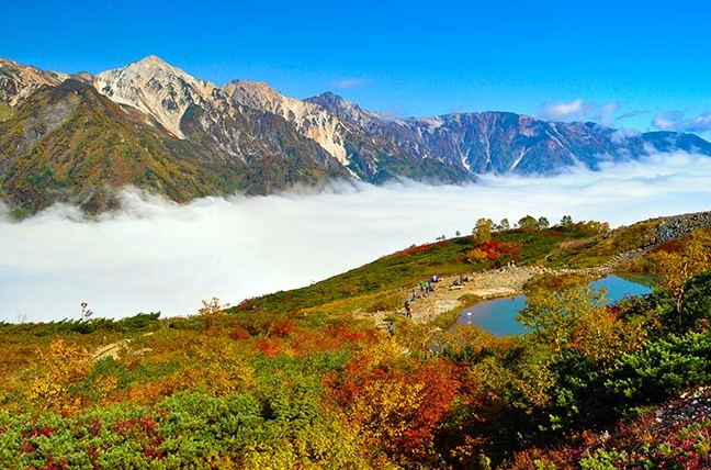 multi-day hikes Japan