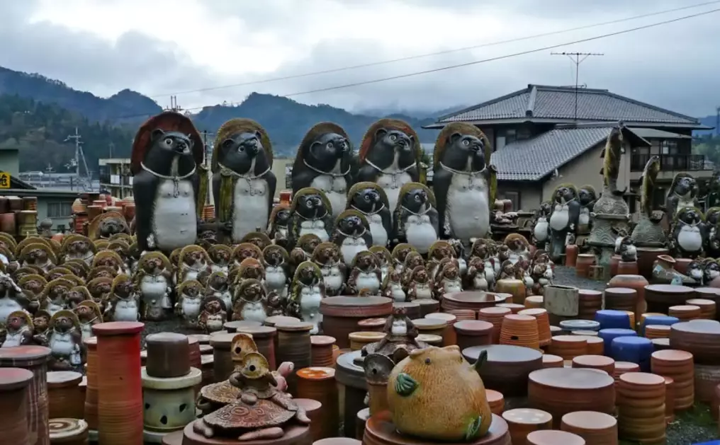 japanese pottery villages