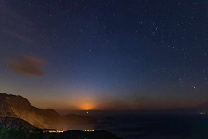 Izu Islands dark sky