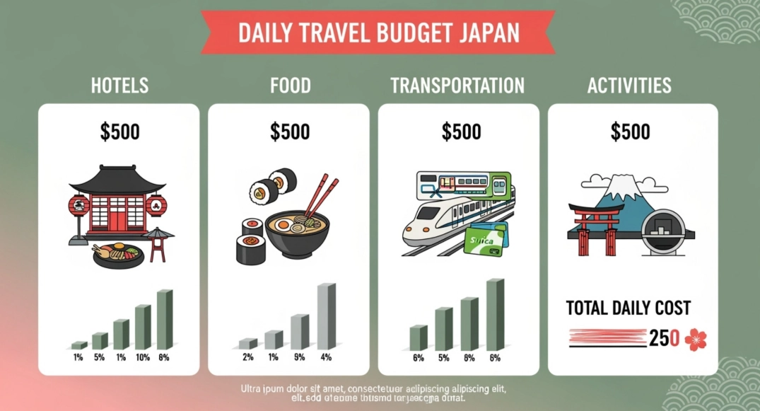Japan trip cost