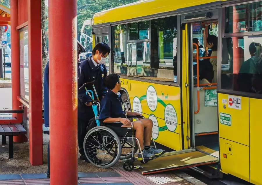 wheelchair accessible Japan