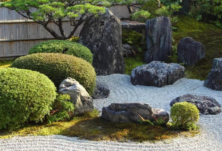 Japanese garden for balcony