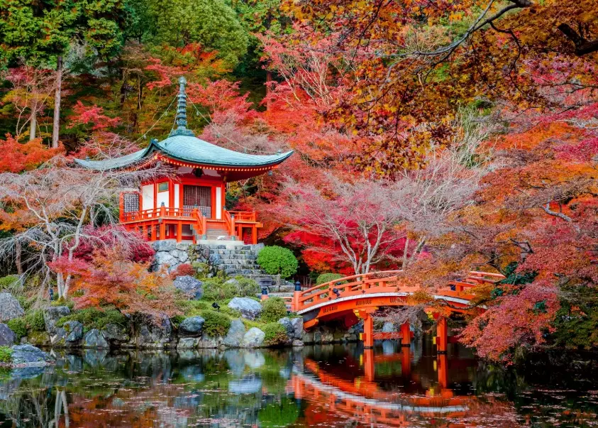 Japan autumn travel